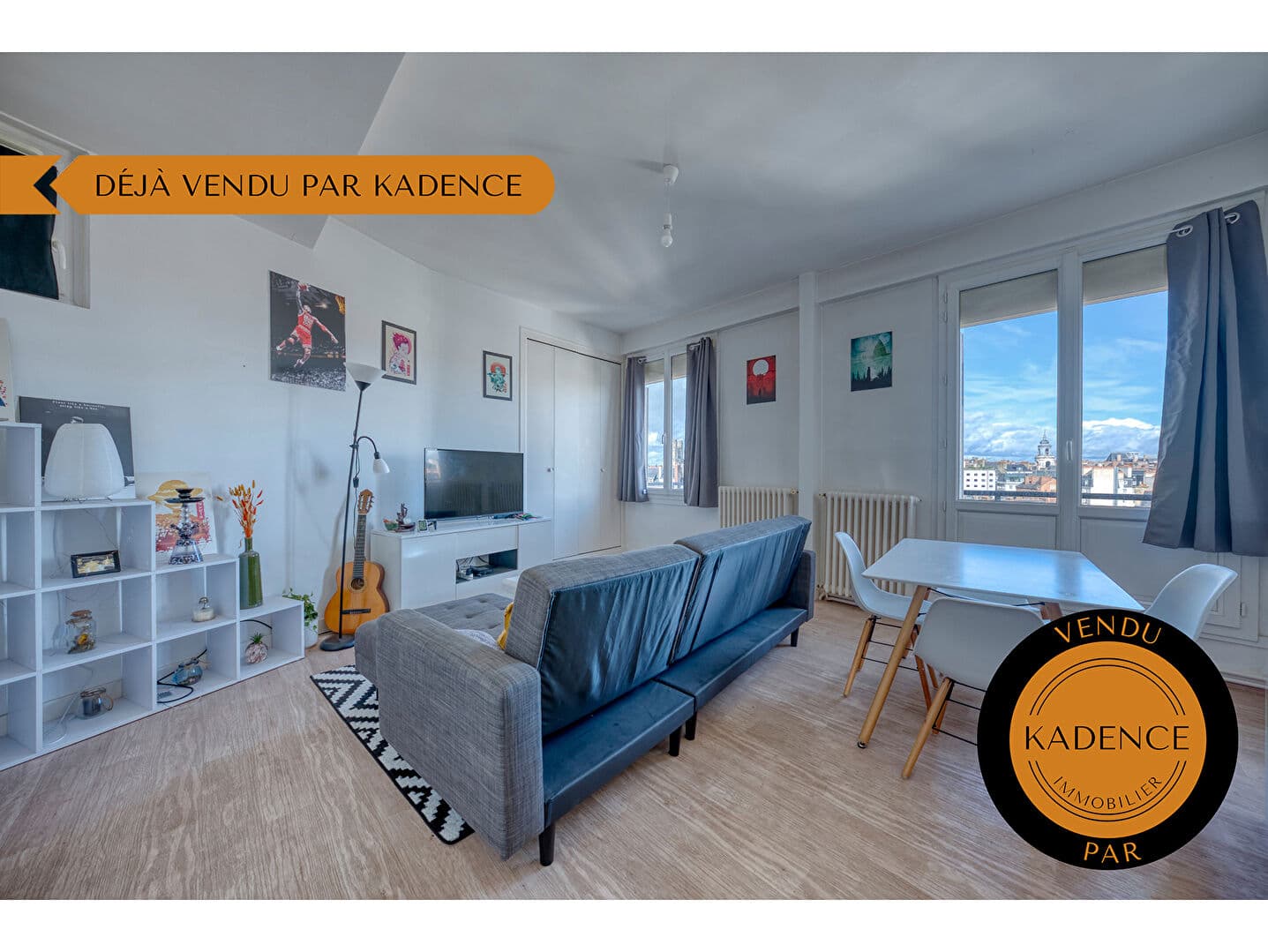 Appartement T2 42 m2 - Centre-Ville