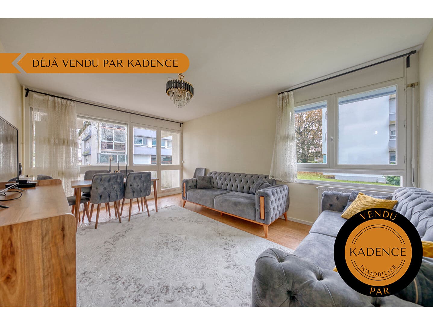 Appartement T3 62 m2 - Rennes Sud