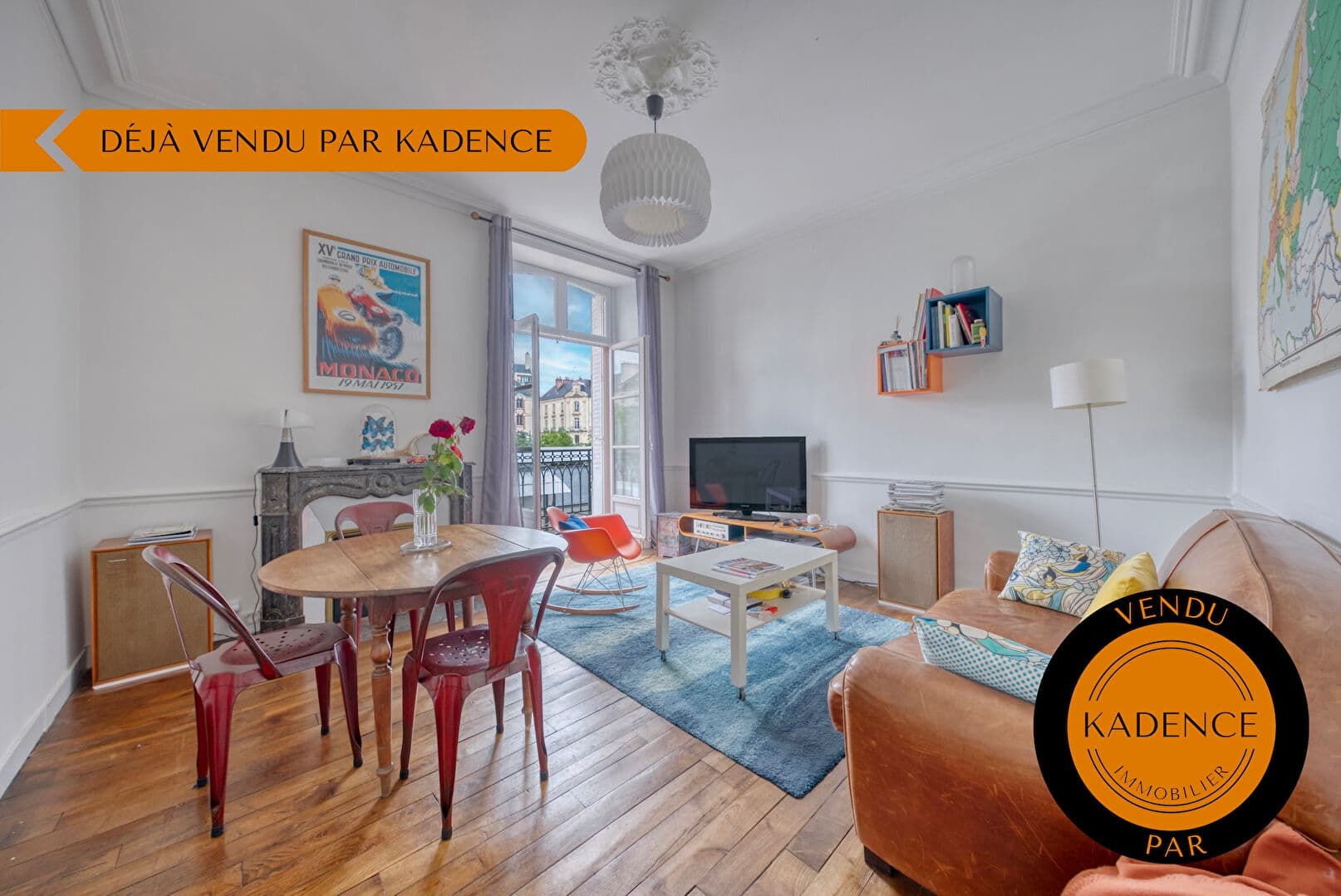 Appartement 90 m2 - Centre-Ville - Place Hoche