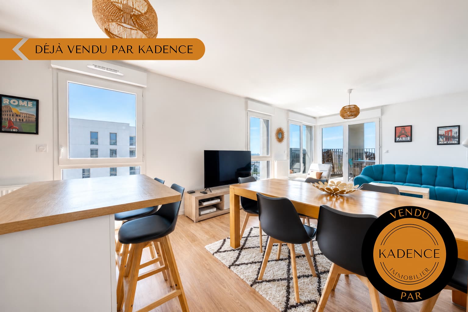Appartement T5 duplex - Arsenal-Redon
